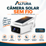 Câmera de Segurança Externa IP Wifi HD com Energia solar